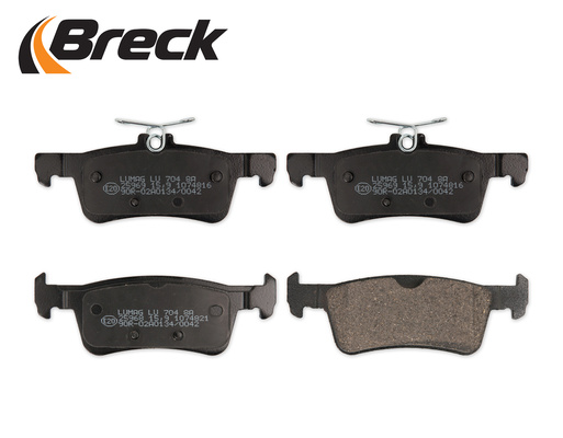 Placute frana BRECK 259680070400